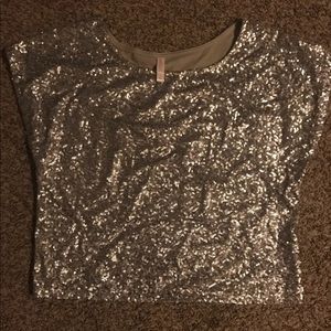 Gold Sequence Blouse